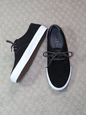 Lakai MJ Men's Size 7 Women's 8.5 Black Skateboard Shoes